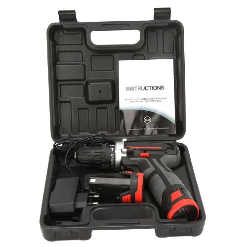 Tournevis electrique sans fil rechargeable 12 V, perceuse domestique au lithium 100-240 V, prise UE (n¡ã 2)