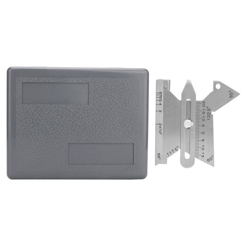 Jauge de soudage en acier inoxydable, outil de mesure d'angle conique a usages multiples