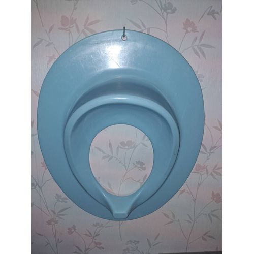 Réducteur de WC bleu