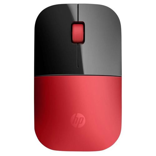 HP Z3700 - Souris - sans fil - 2.4 GHz - récepteur sans fil USB - rouge