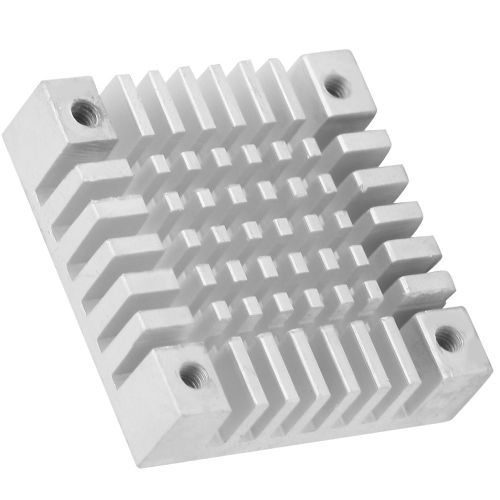 Ailettes de refroidissement en aluminium XP30 x 8 x 30 mm, pour circuit imprime CPU, blanc