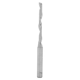 Fraise a queue helicoidale simple a tige de 3,175 mm pour acrylique et ABS (2 x 22 x 45 mm)