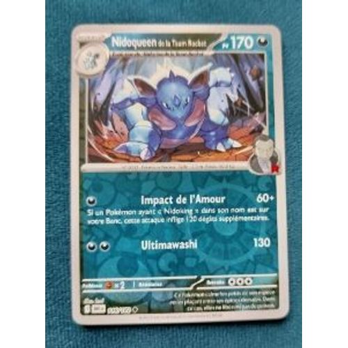 Pokémon Nidoqueen De La Team Rocket 116 / 182 Reverse Ev10 Rivalités