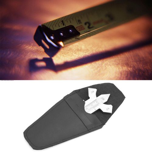 Outil de mesure de soudure en acier inoxydable, regle d'inspection de soudure de 0 a 20 mm