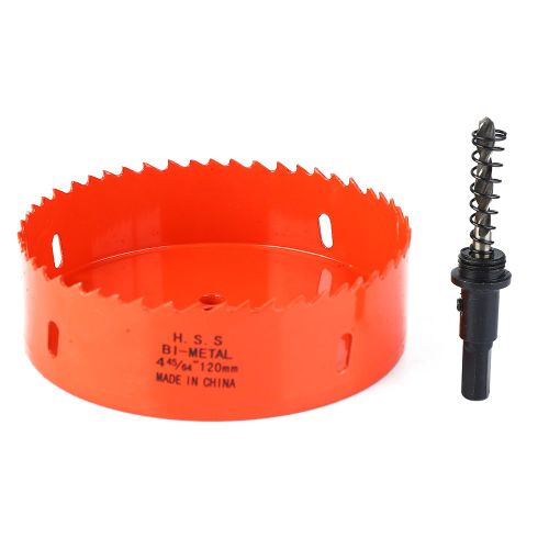Scie cloche bimetallique M42, coupe-trou pour tole, foret de coupe (120 mm)