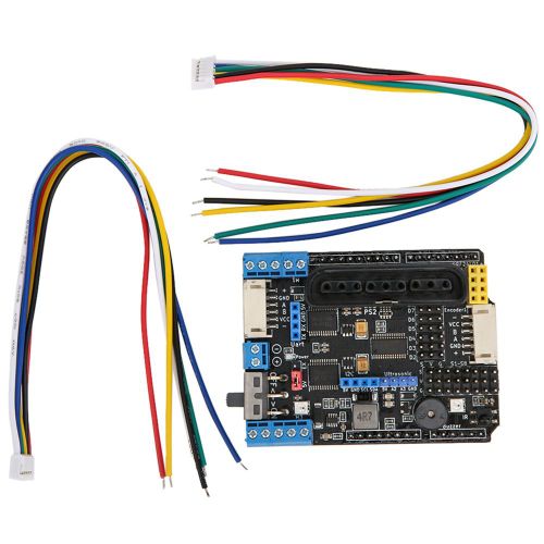 Module de commande de moteur CC 5 V 4 voies TB6612, carte controleur de moteur PS2 compatible avec Arduino