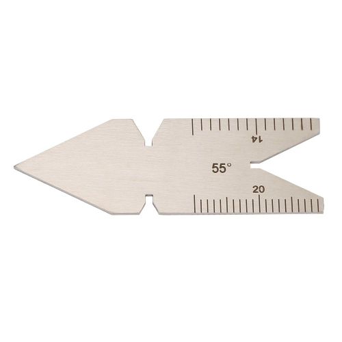 1 piece de jauge centrale en acier inoxydable pour filetage de vis, outil de coupe de tour (#3)