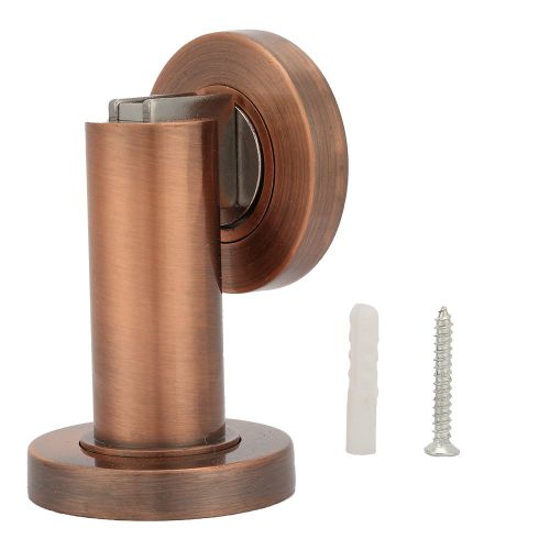 Butee de porte magnetique puissante, support de porte domestique, loquet de securite (rouge ancien)