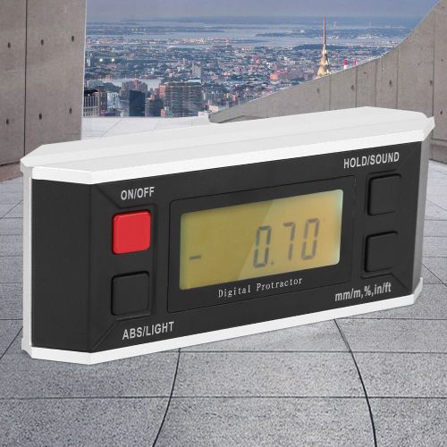 Rapporteur d'angle magnetique multifonction 4x90¡ã, inclinometre numerique