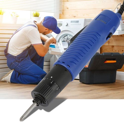 Tournevis electrique a tige droite de 6 mm, couple reglable (prise americaine 110 V)
