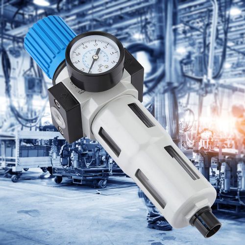 Compresseur pneumatique a debit d'air LFR-1/2-MIDI, filtre, regulateur de pression, lubrificateur