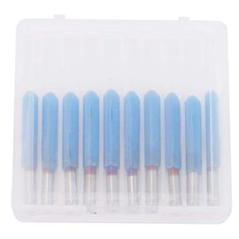 Lot de 10 fraises a graver CNC en acier tungstene de qualite superieure 3.175 (45¡ã x 0,5)