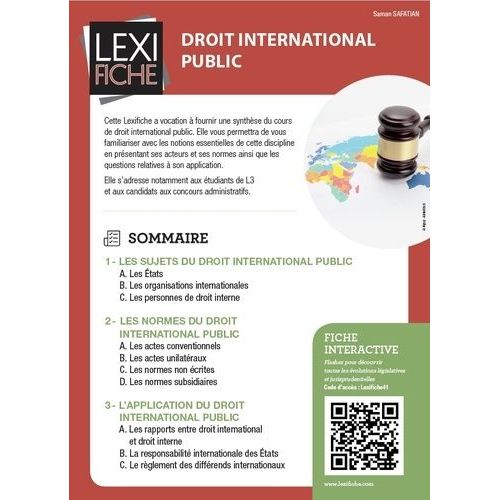 Droit International Public