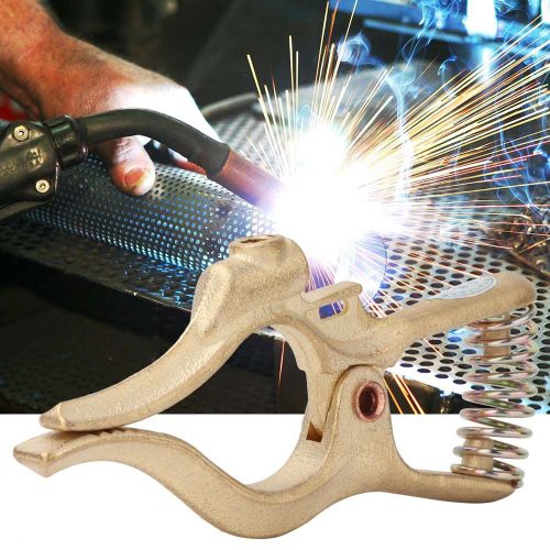 Pince de terre en laiton 300/500A, forme de bouche de canard, pour machine a souder (300A)