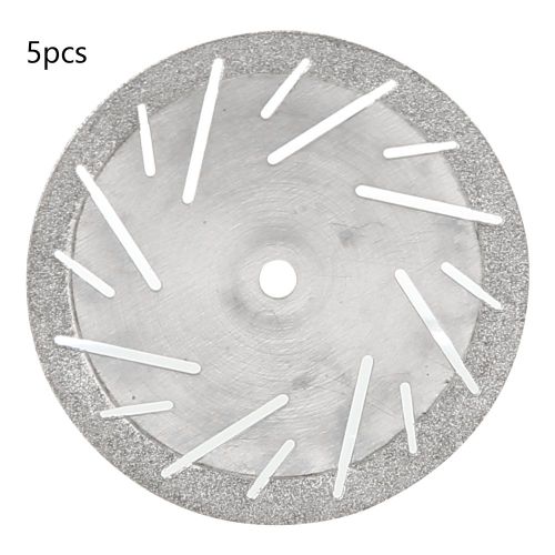 Lot de 5 disques de polissage diamantes pour laboratoire dentaire, 22 mm