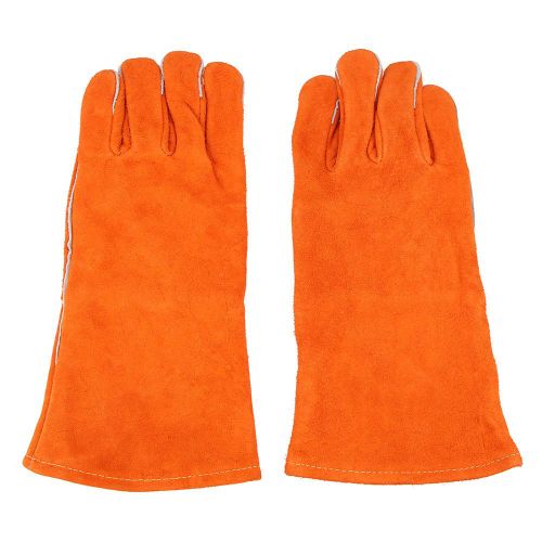 Gants de soudage en cuir de vache 35 mm, protection au travail, equipement de securite ignifuge (fins)