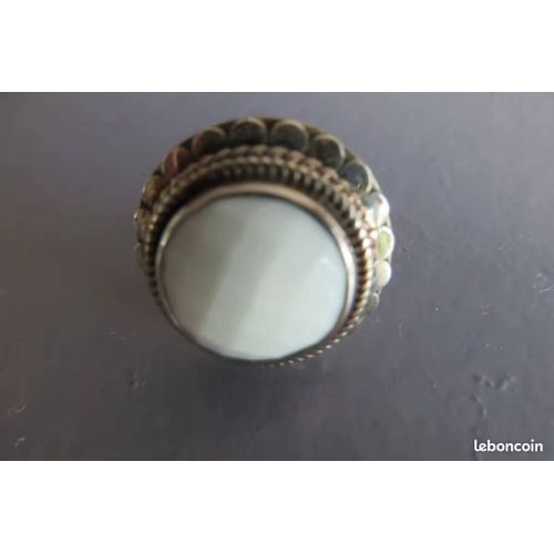 Bague Close To Zen Agate Blanche/117
