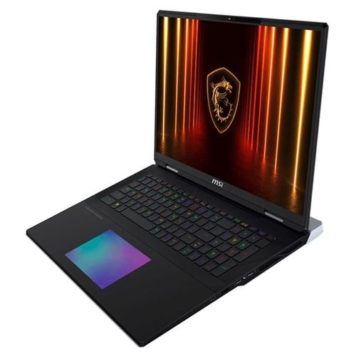 MSI Titan 18 HX AI A2XWJG-609FR - 18" Core Ultra 9 285HX 64 Go RAM 6 To SSD Noir