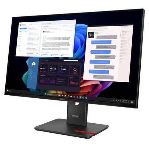 Lenovo ThinkVision T27UD-40 - Écran LED - 27" - 3840 x 2160 4K @ 60 Hz - IPS - 350 cd/m² - 1500:1 - DisplayHDR 10 - 4 ms - HDMI, DisplayPort, USB-C - noir eclipse