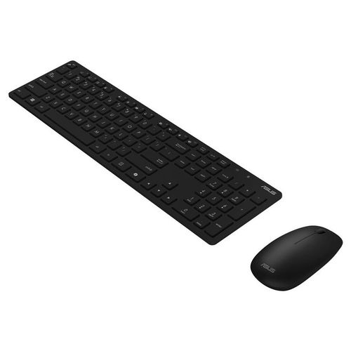 ASUS W5000 - Ensemble clavier et souris - 100% - full size - sans fil - 2.4 GHz - noir