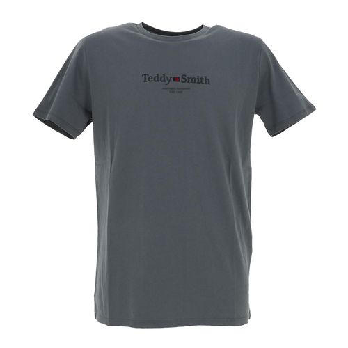 Tee Shirt Manches Courtes Teddy Smith T-Jim Mc Gris Anthracite Foncé S