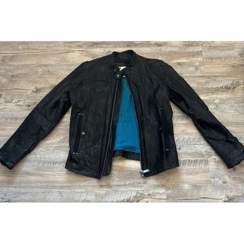 Veste Cuir Homme Diesel Authentique - Taille M -