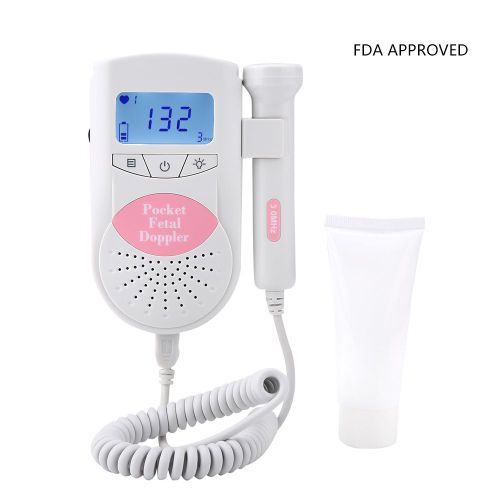 Moniteur De Frequence Cardiaque Et De Frequence Cardiaque Pour Bebe, Ecran Lcd 100s6 3,0 Mhz, Sans Rayonnement