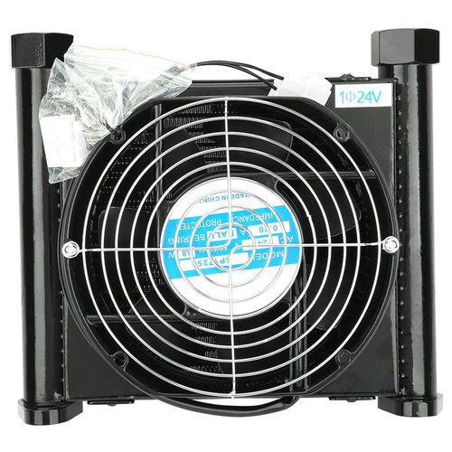 Refroidisseur d'air hydraulique AF0510T-CA, radiateur d'huile refroidi par air, echangeur de chaleur hydraulique 24 V
