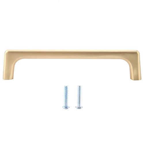 Poignee de meuble en alliage de zinc pour porte d'armoire, tiroir, armoire (6008-128 mm)
