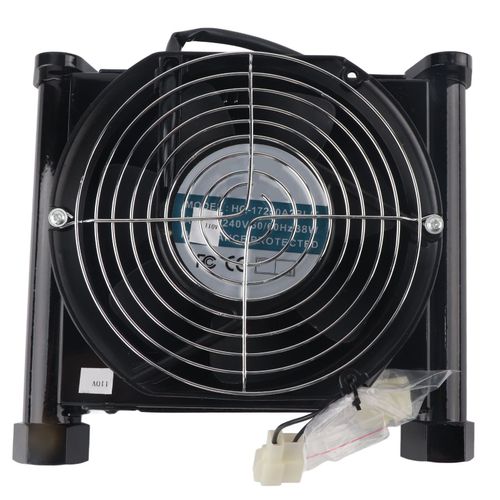 Refroidisseur d'air hydraulique HQ-17250A2BL/T, radiateur d'huile refroidi par air, echangeur de chaleur hydraulique 110 V
