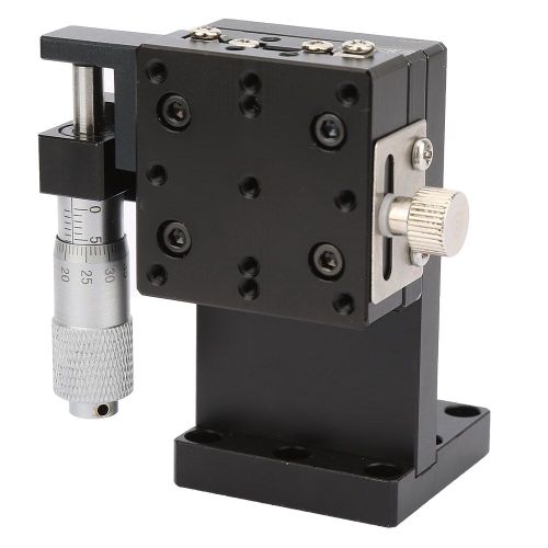 Micrometre manuel Z SEMZL40-AS, table coulissante, roulement a rouleaux croises, platine lineaire verticale, 40 x 40 mm