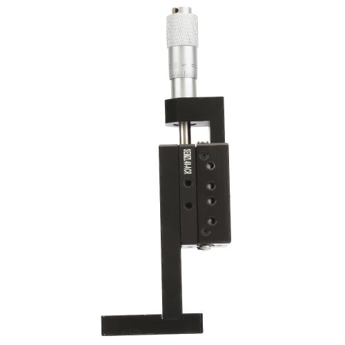 Micrometre manuel SEMZL40-ACR, table coulissante, plate-forme de coupe, plateau lineaire a rouleaux croises, 40 x 40 mm