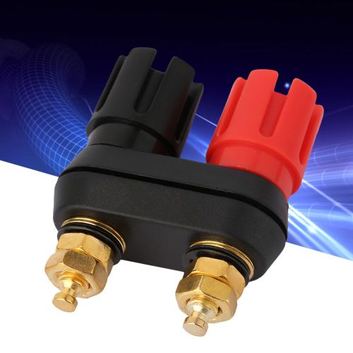 Lot de 10 connecteurs de borne de haut-parleur a double fiche banane de 4 mm en cuivre