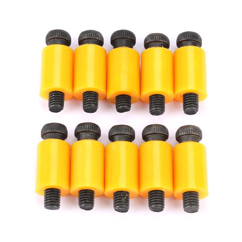 Kit de 10 vis a tete creuse a epaulement en nylon (filetage D14 M8)