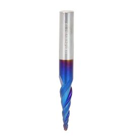 1 fraise a bout en carbure de tungstene cemente 2T (R0,75 x 20 x D6 x 50)