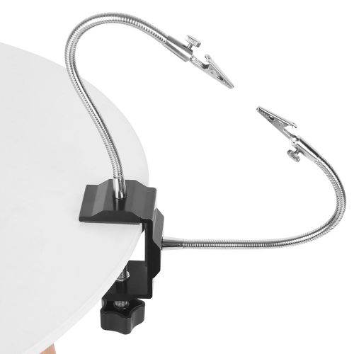 Support de fer a souder electrique universel a bras metallique, pince pour station de soudage de circuits imprimes DIY