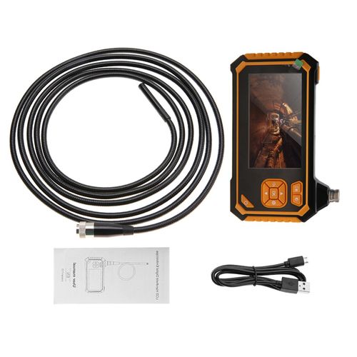 Endoscopes portables industriels domestiques Inskam113 avec ecran couleur LCD de 4,3 pouces et 8 LED (1 M)