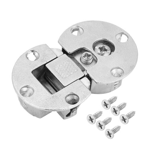 Charniere de meuble reglable a 90 degres en alliage de zinc, 1 piece, accessoires de fixation