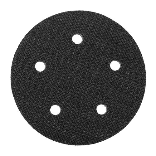 Coussinet d'interface en eponge souple de 125 mm de diametre pour tampons de poncage (5 trous)