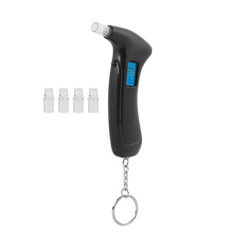 Ethylotest Numerique Portable A Ecran Lcd Avance, Testeur D'alcoolemie De Police