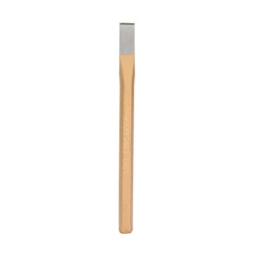 Burin plat en acier au chrome vanadium, forgeage de qualite industrielle, durable, HRC54-58