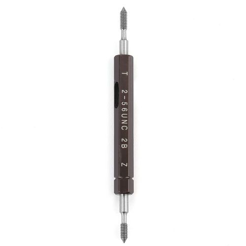 Jauge de filetage de jauge de mercure en acier de haute qualite 2B Standard US Unites 2-56UNC