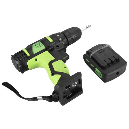 Perceuse-visseuse electrique sans fil rechargeable 12 V, outil portatif, prise americaine 100-240 V