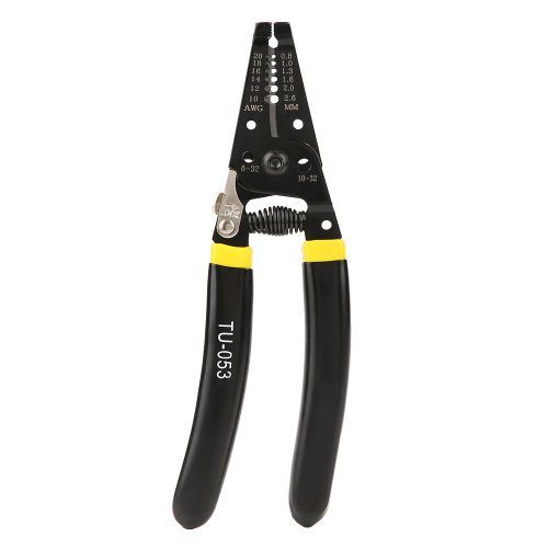 Pince a denuder les cables en acier inoxydable, poignee multifonctionnelle, outil de coupe n¡ã?2