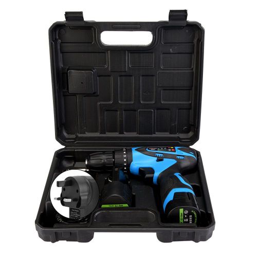 Perceuse-visseuse electrique sans fil rechargeable 16,8 V, outil portatif, prise britannique 100-240 V