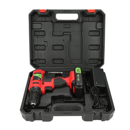 Perceuse-visseuse electrique sans fil rechargeable 21 V, outil portatif industriel, prise britannique 100-240 V