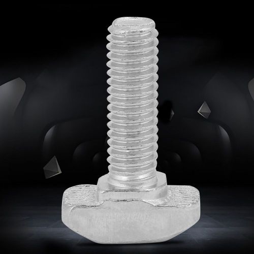 Vis en T, boulons en T, profiles en aluminium industriels, vis standard UE (serie 20 M5*25, 50 pieces)
