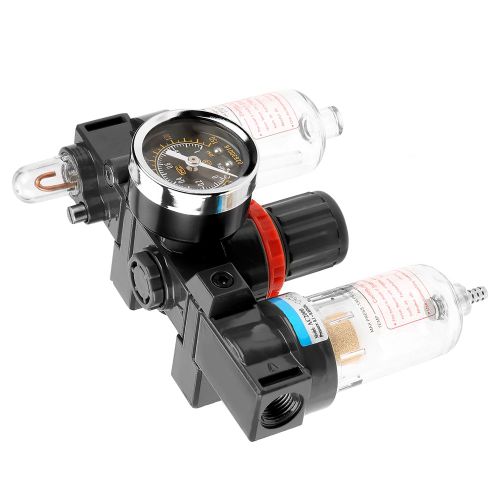 Regulateur de pression d'unite de traitement de source d'air de pieces pneumatiques avec manometre