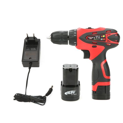 Perceuse-visseuse electrique sans fil a batterie lithium rechargeable 16,8 V (prise UE 220 V)