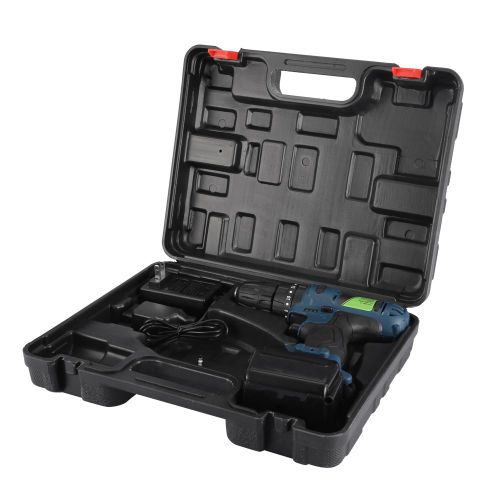 Perceuse-visseuse electrique sans fil rechargeable 21 V, outil professionnel portatif (#02)